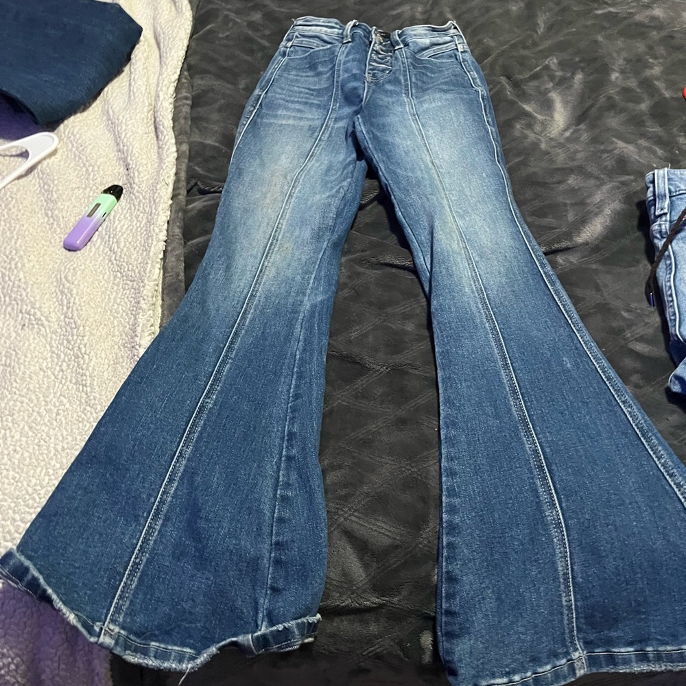 Flying monkey bell bottoms